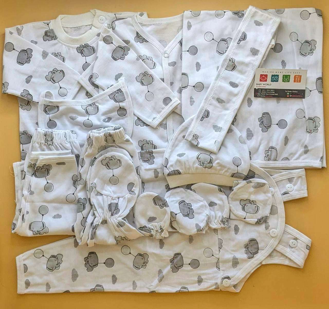 11 Pieces Starter/Suit Set - Elephant/Balloon 🎈 - Image 3