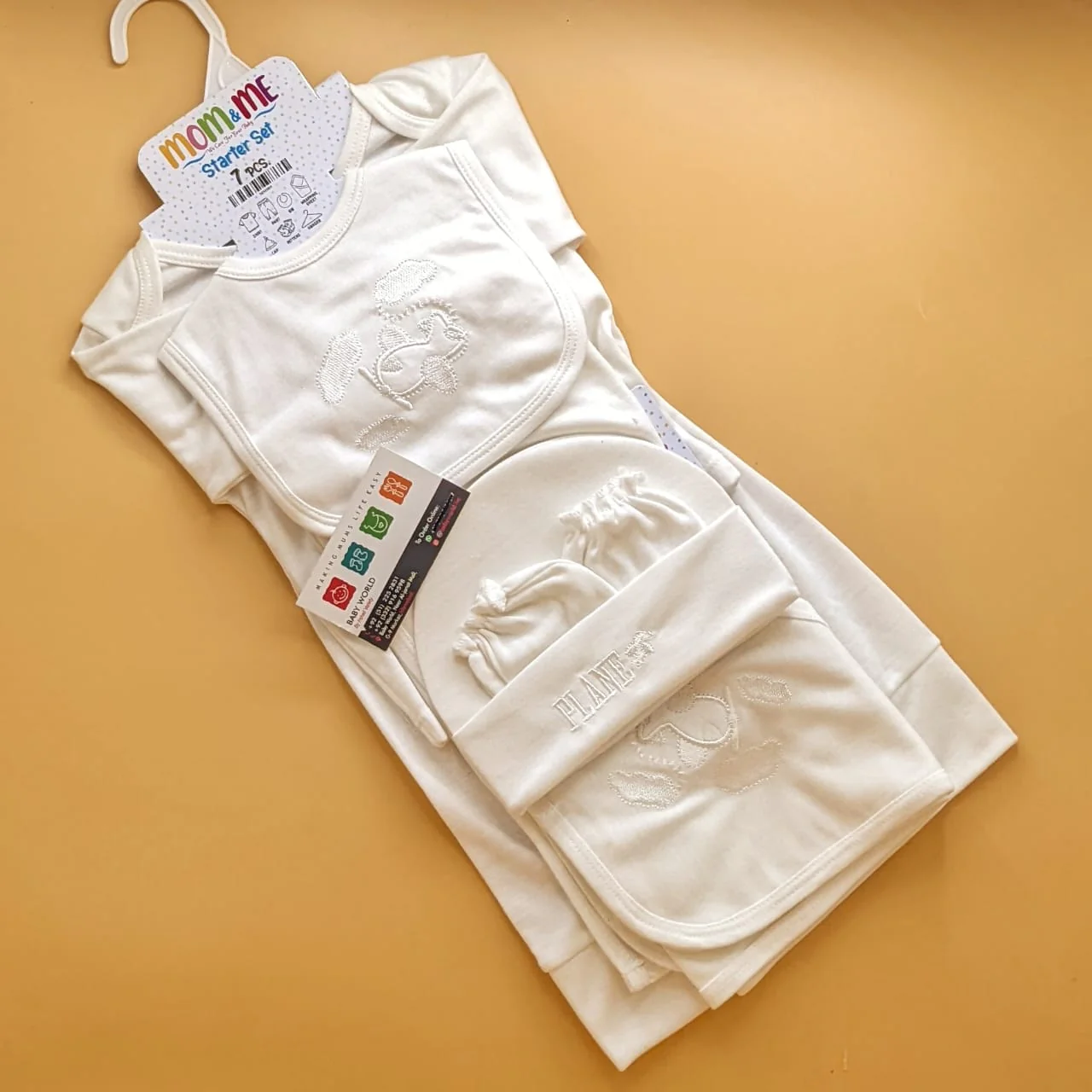 Starter Set - 7 Pieces - Plain White