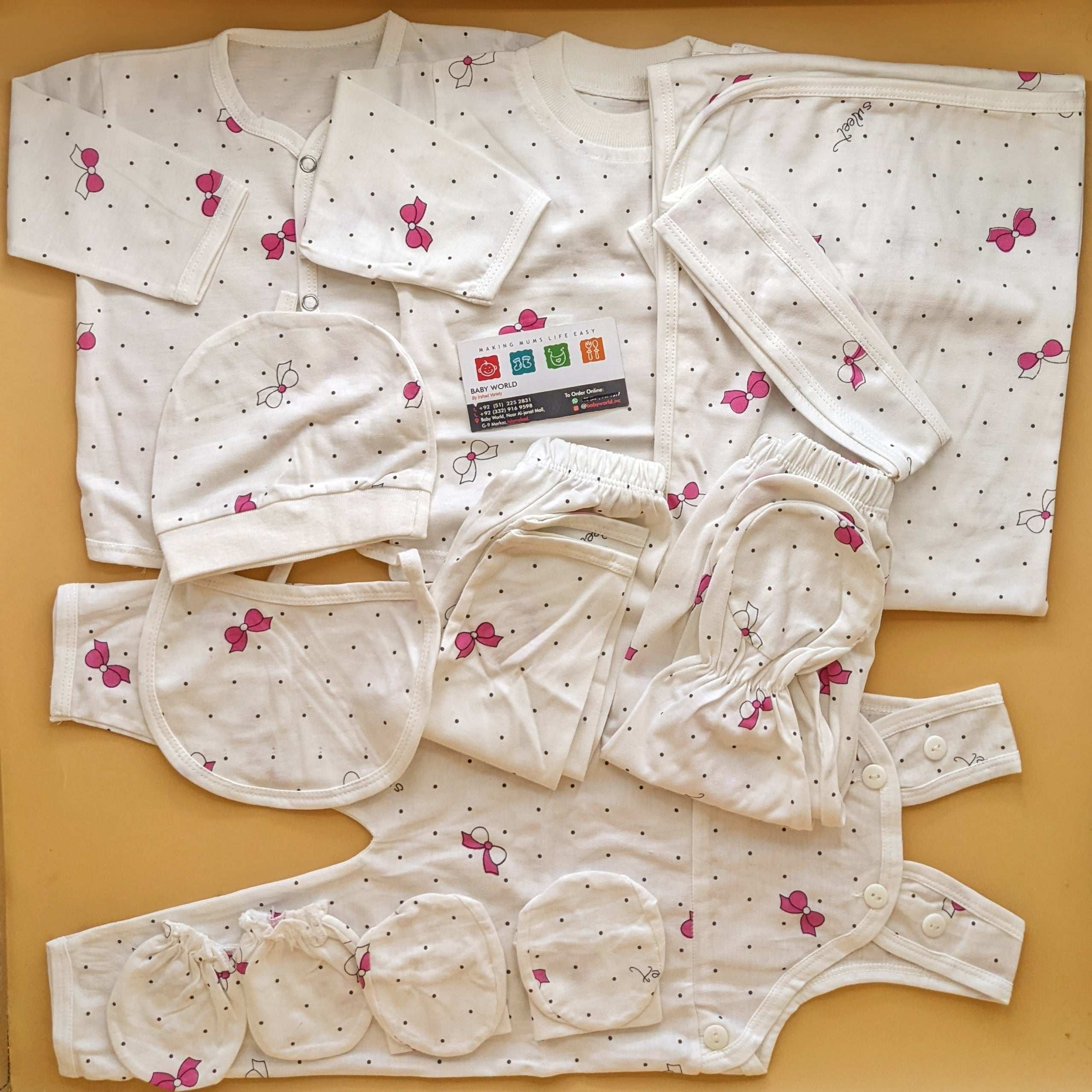 11 Pieces Suit Set - Bow - Image 2