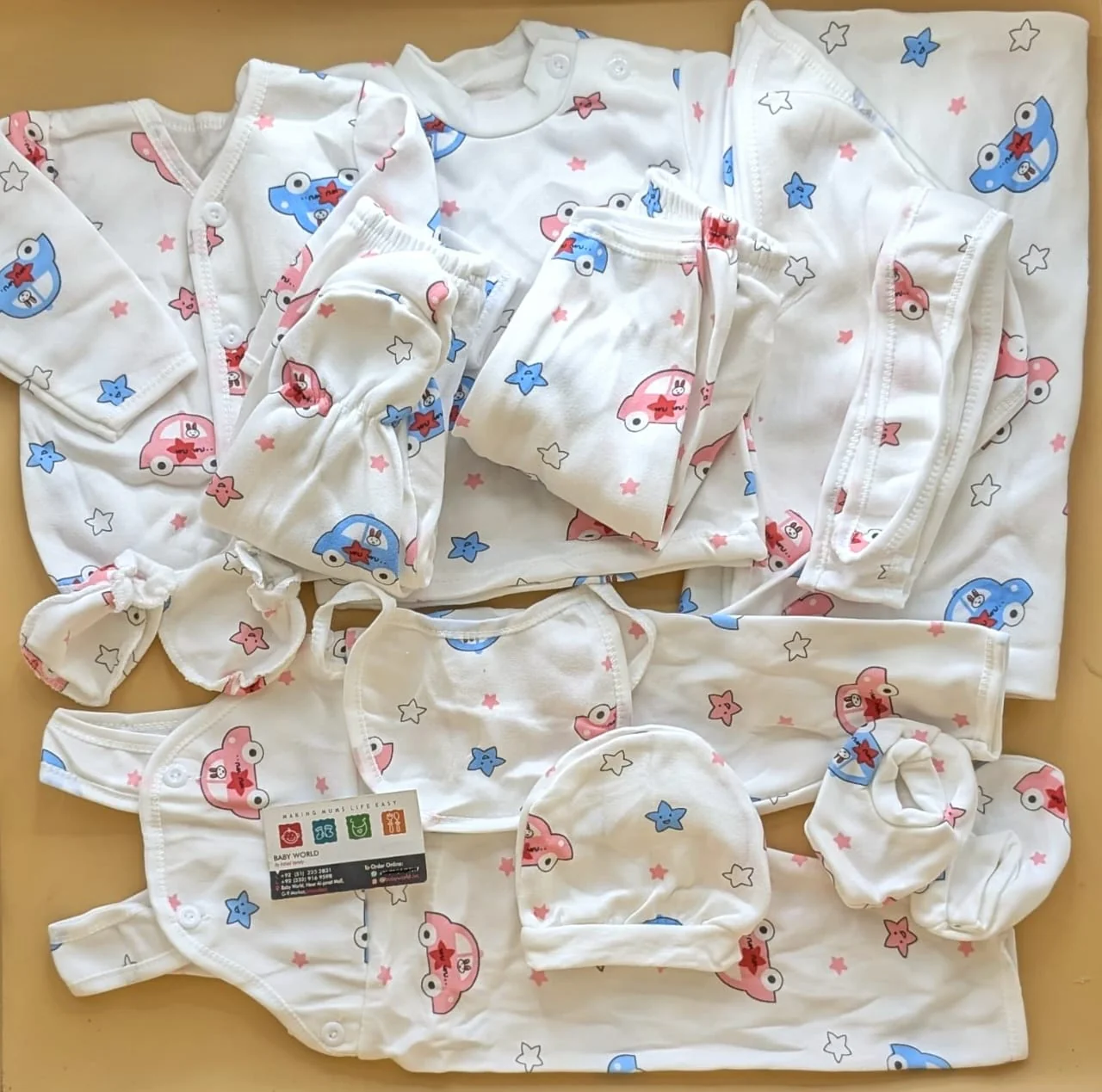 11 Pieces Suit Set - Winter - Cars 🚗 - Image 3