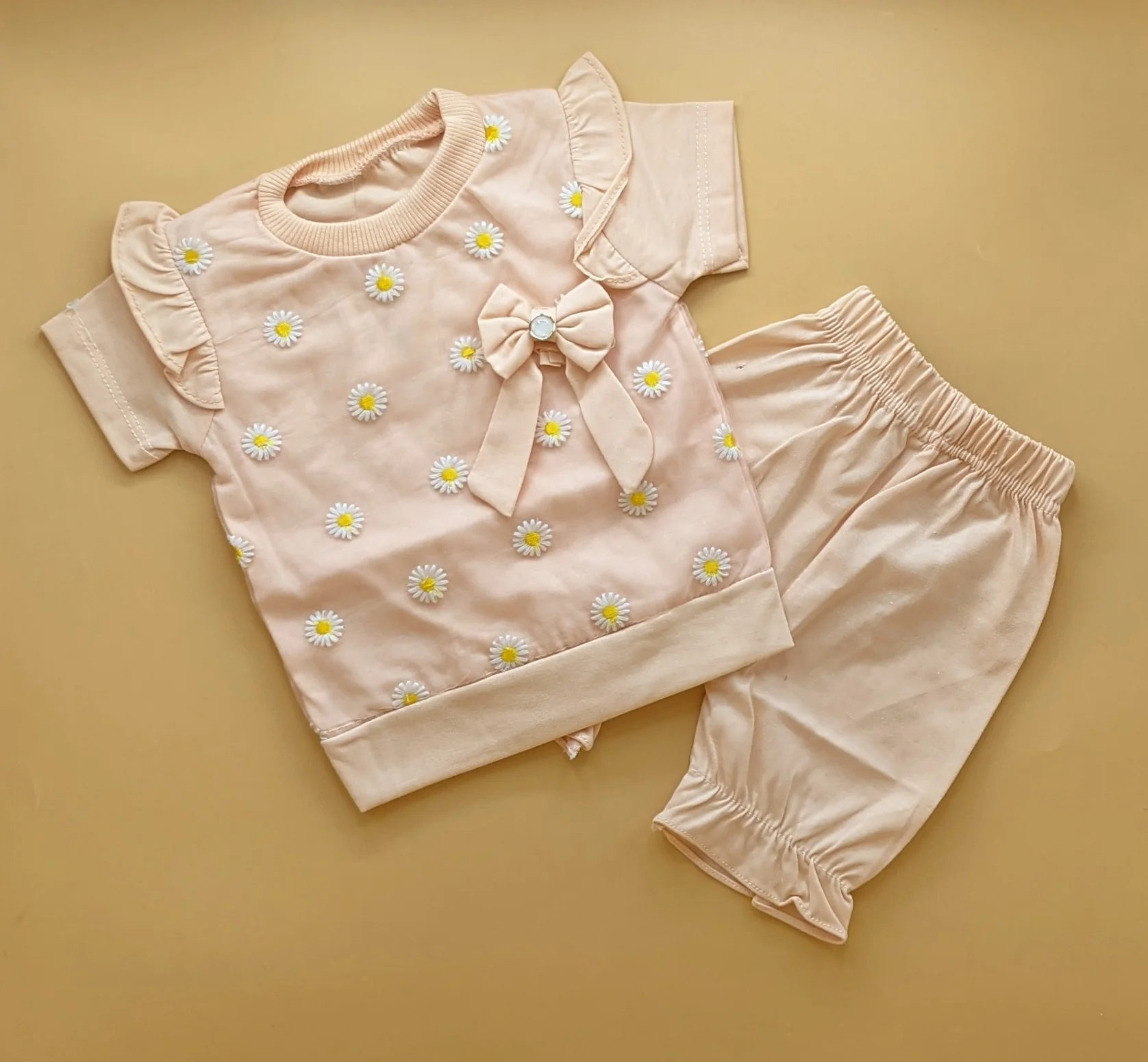 Baby Co-Ord Set - Sun Flowers - Image 5
