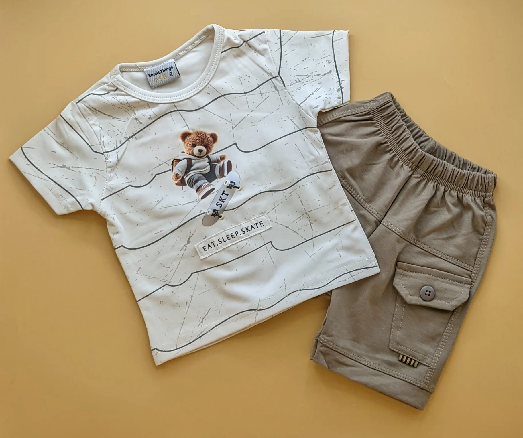 Baby Co-Ord Set - Eat, Sleep, Skate - Image 9