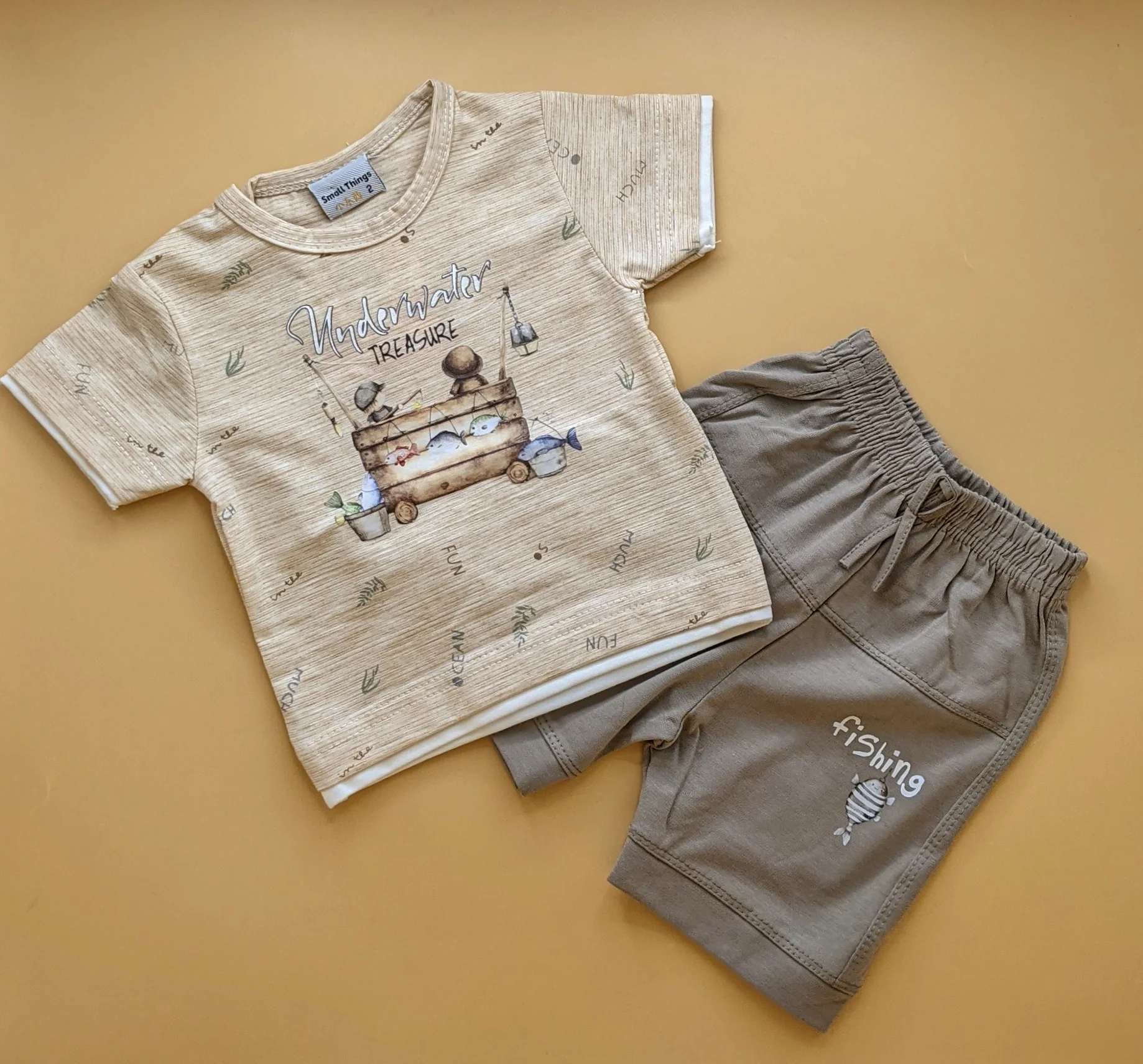 Baby Co-Ord Set - Underwater Treasure - Image 7