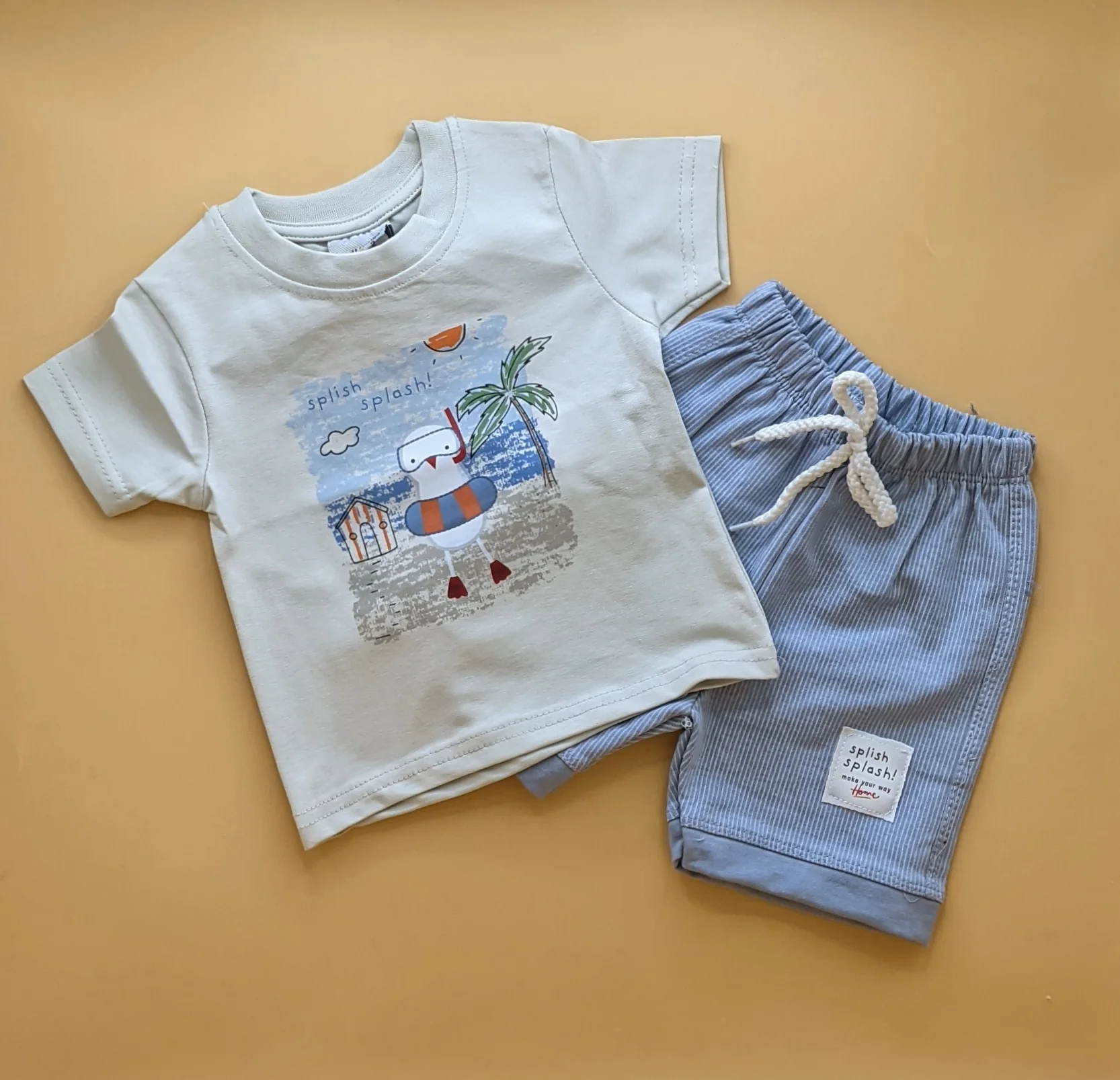 Baby Co-Ord Set - Splish Slpash ! - Image 3