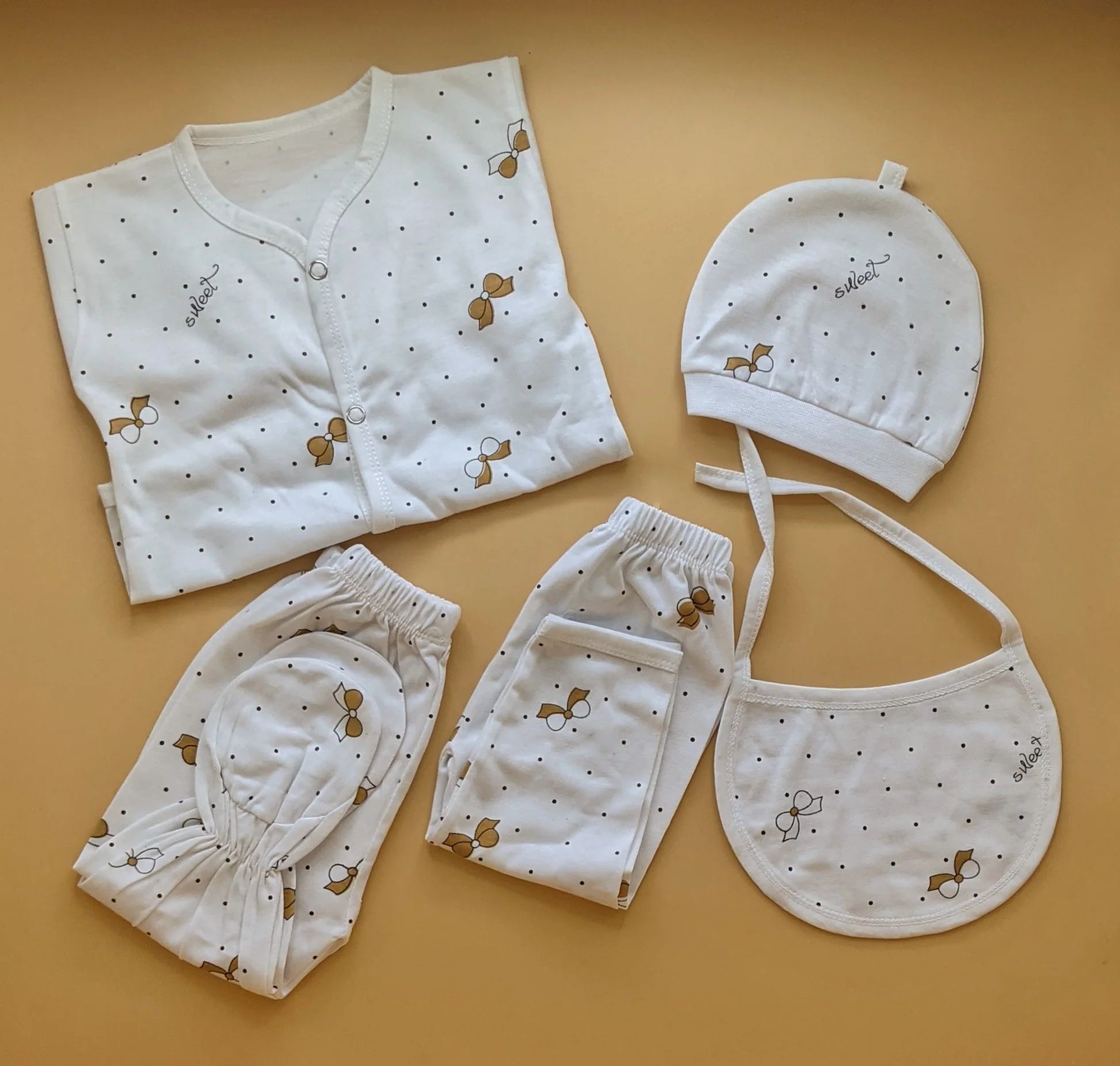 5 Pieces Starter/Suit Set - Bow