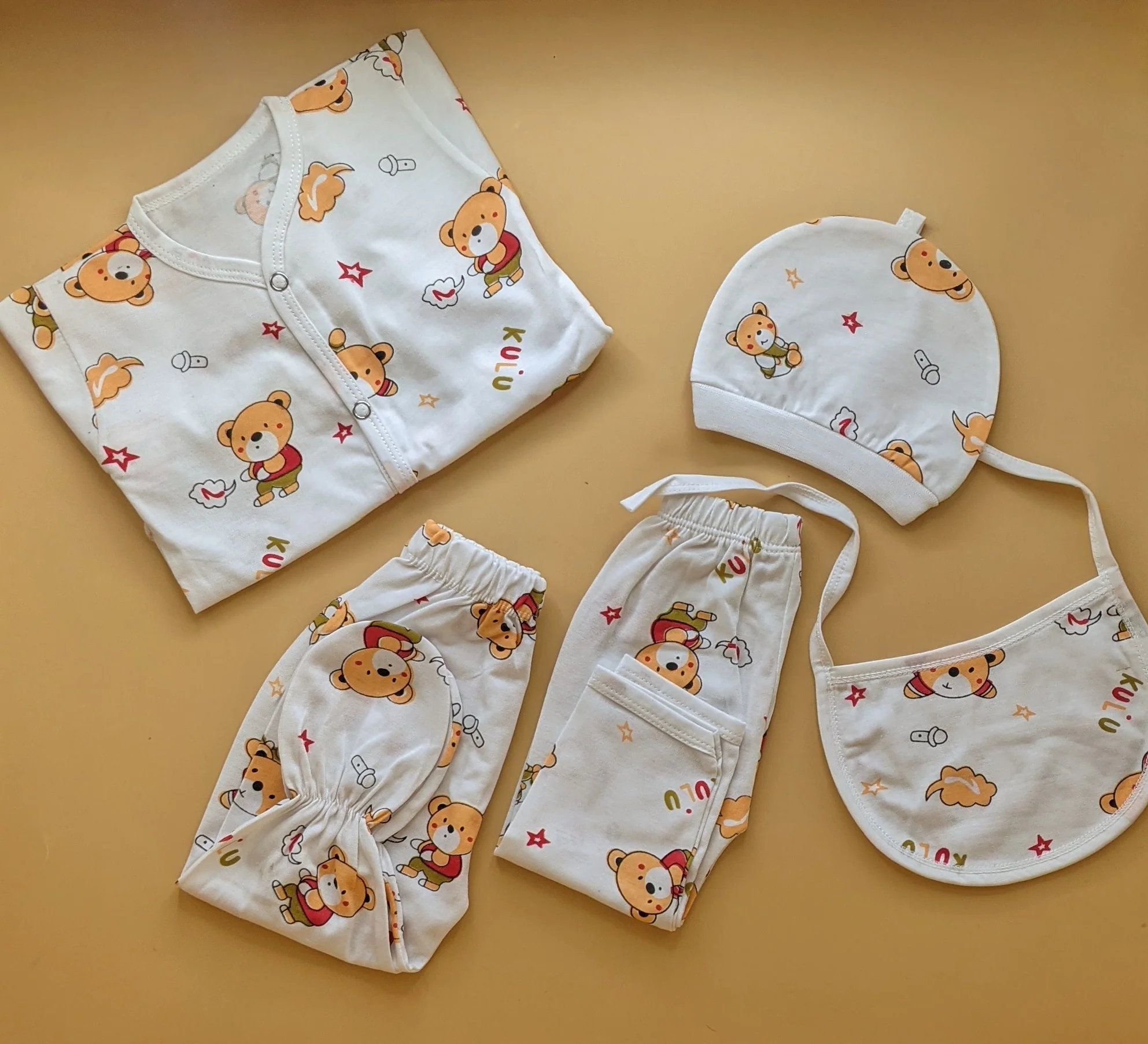 5 Pieces Starter/Suit Set - Kulu Bear 🐻 - Image 3