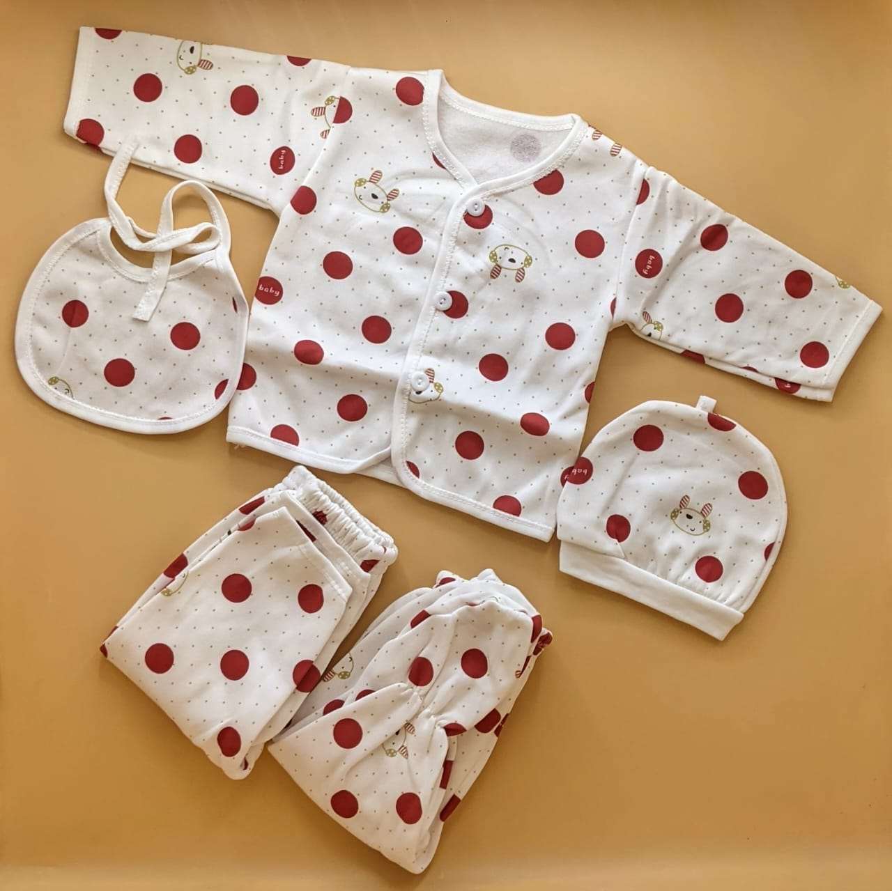 5 Pieces Suit Set - Winter - Circle 🔴 - Image 4