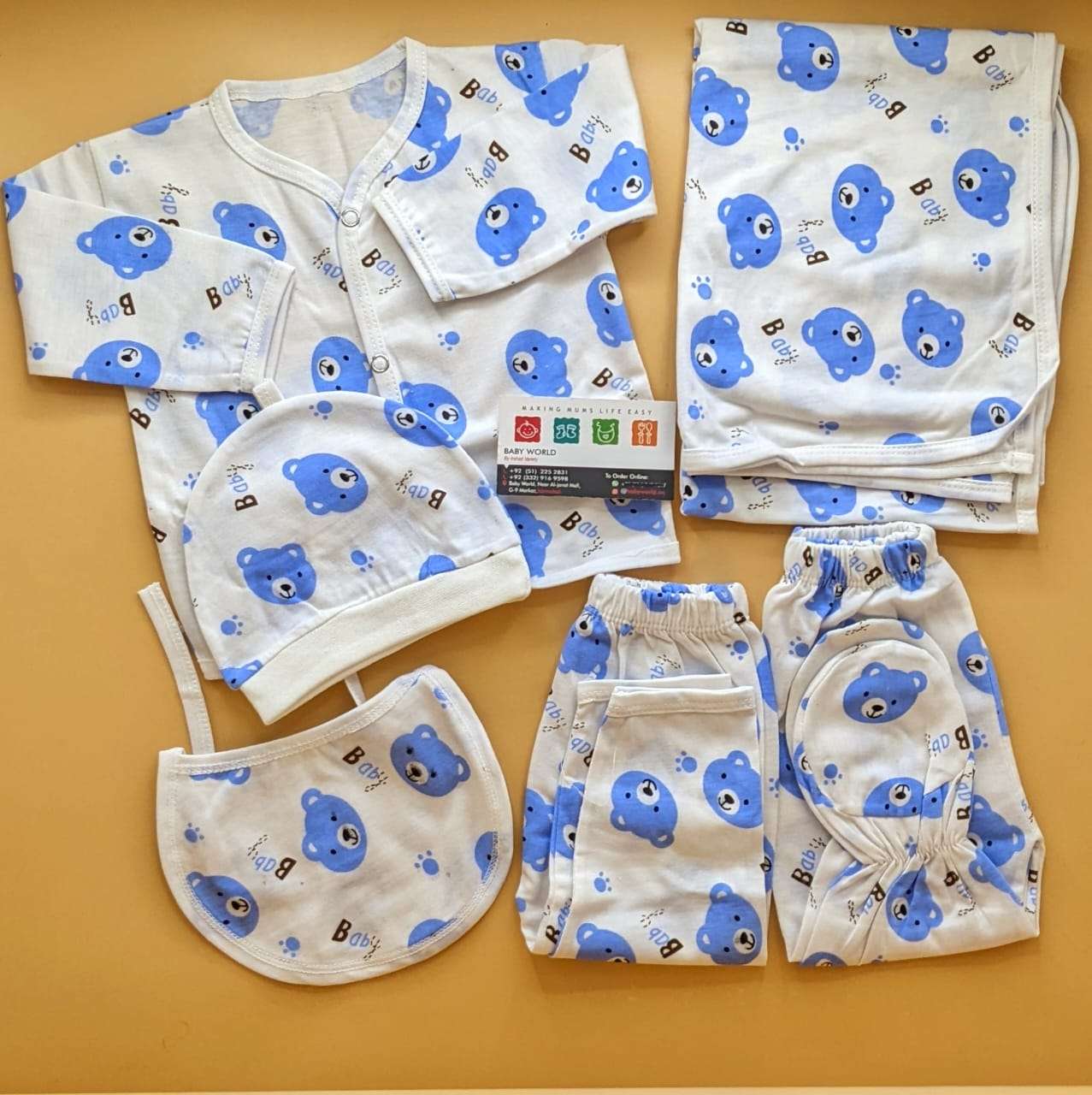 6 Pieces Starter/Suit Set - Bear 🐻 - Image 3