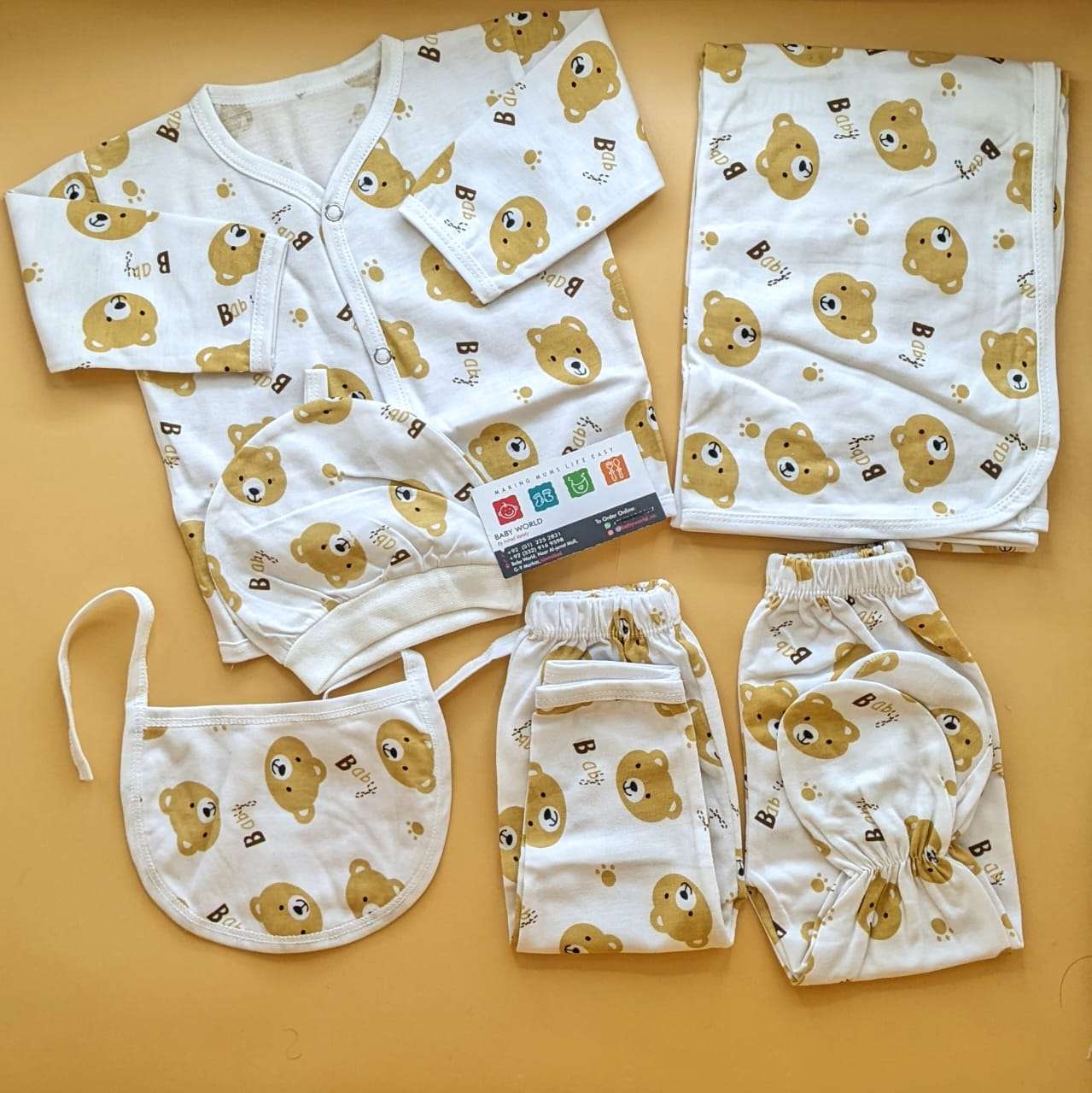 6 Pieces Starter/Suit Set - Bear 🐻 - Image 5