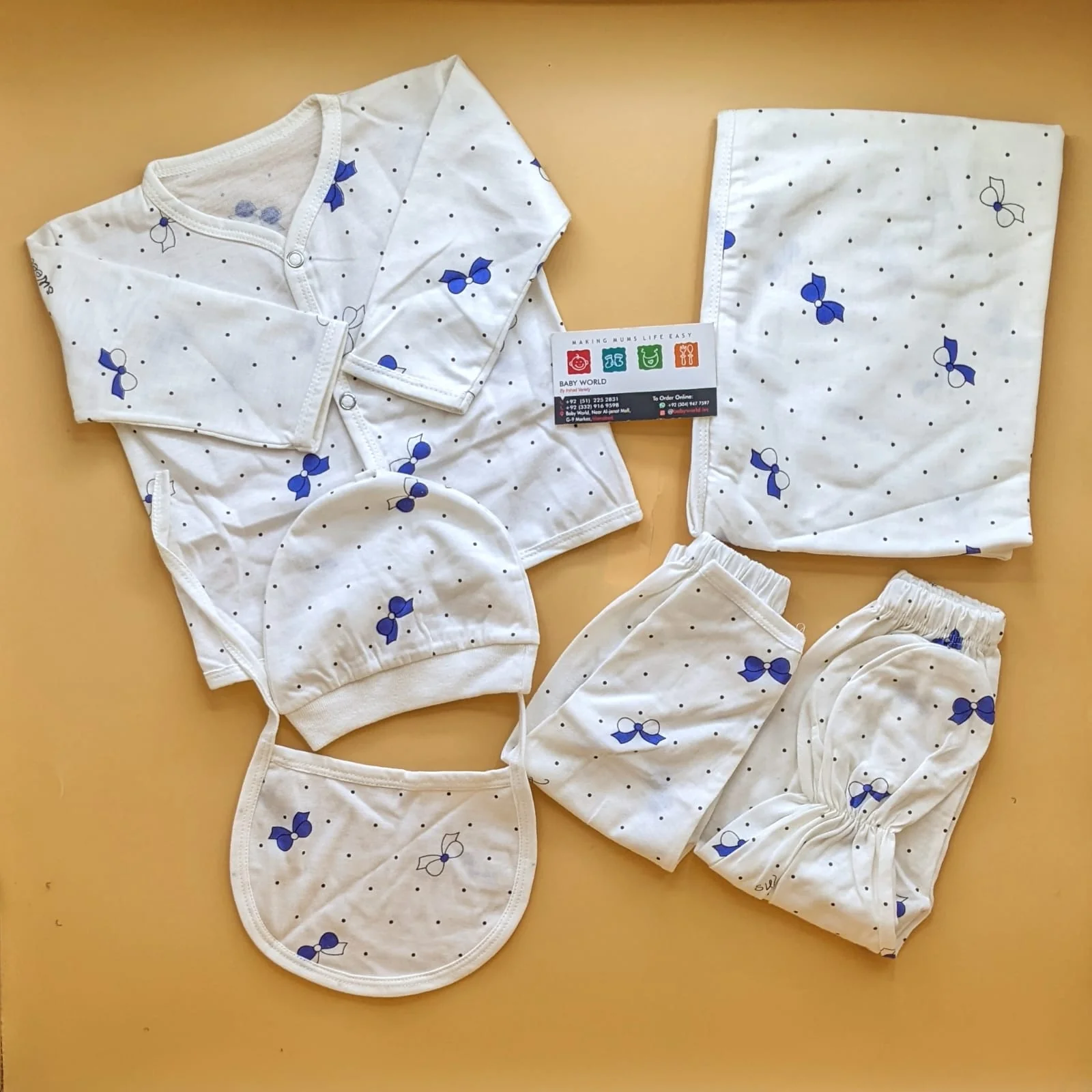 6 Pieces Starter/Suit Set - Bow - Image 6