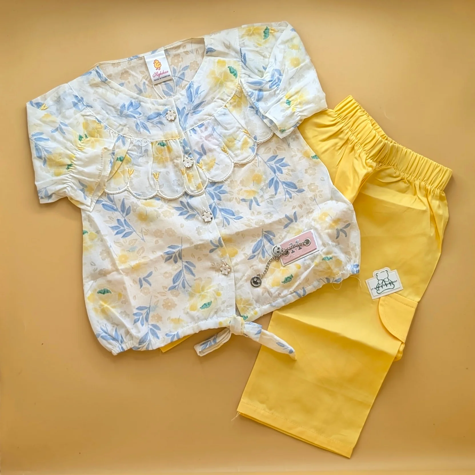 Baby Frock with Pant - Floral 🌺 - Image 13
