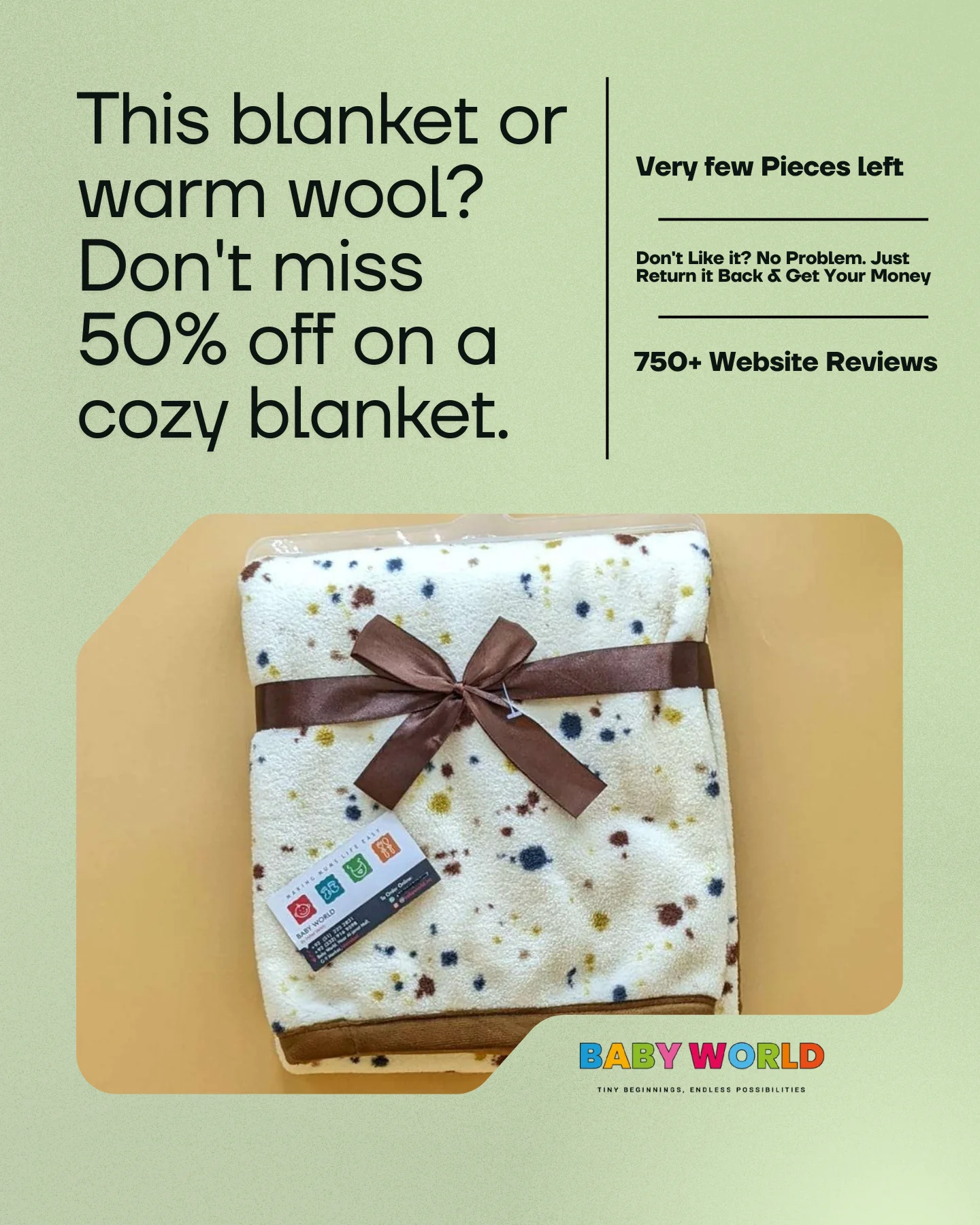 Baby Wrapping Blanket - Winter - Image 14