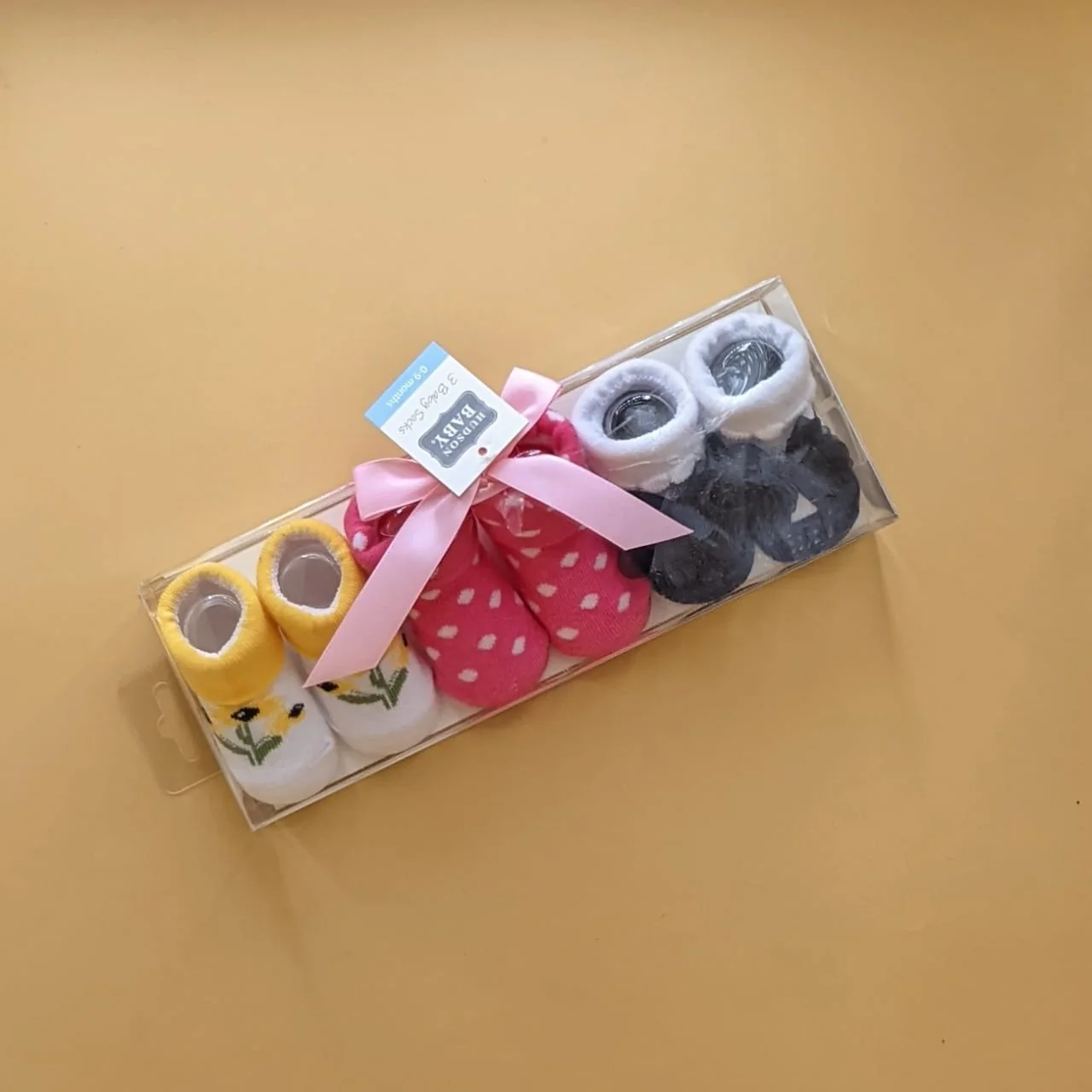 Premium Quality Baby Pack of 3 Booties Set - Image 45
