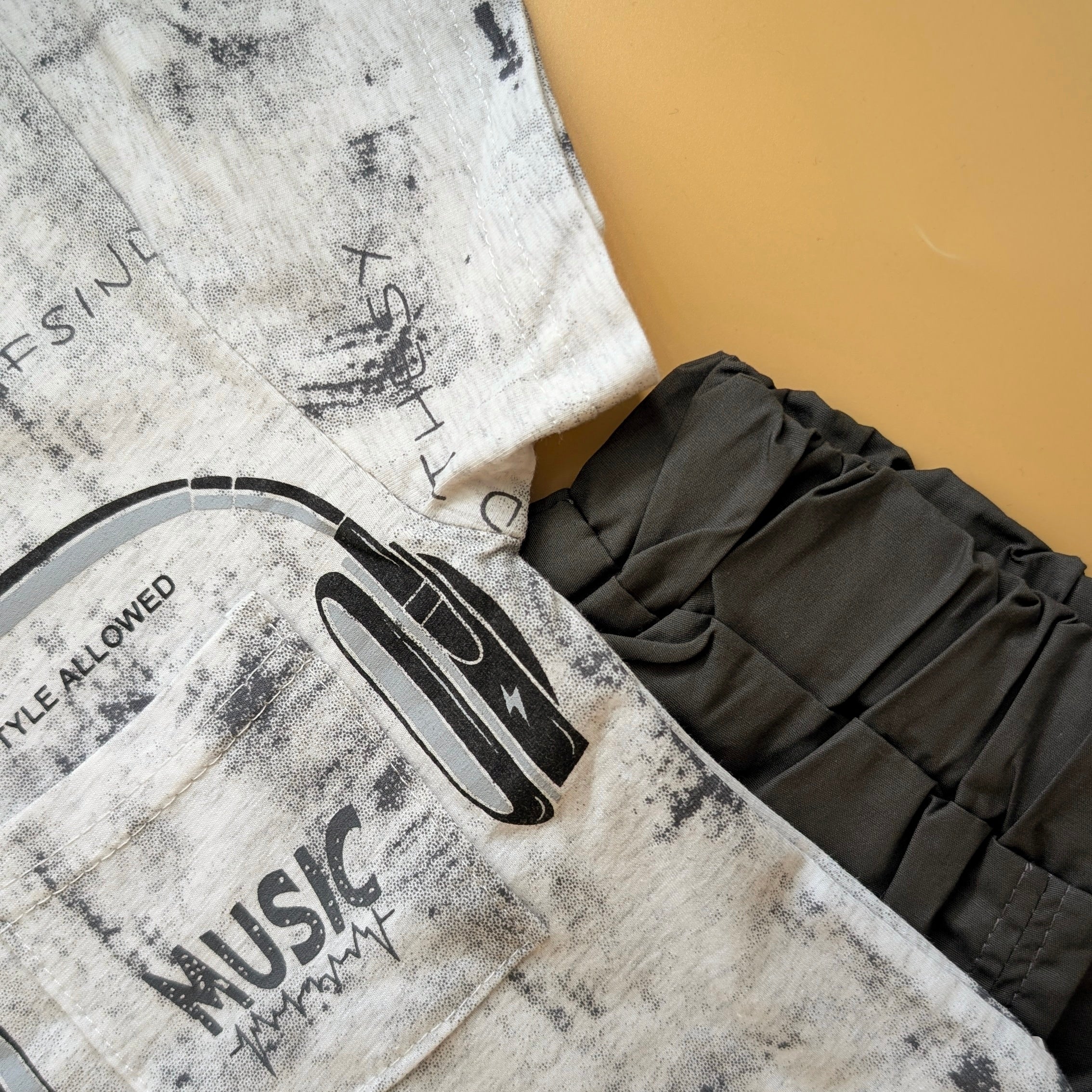 Baby Relaxed Fit Co-Ord Set - Music 🎧 - Image 3