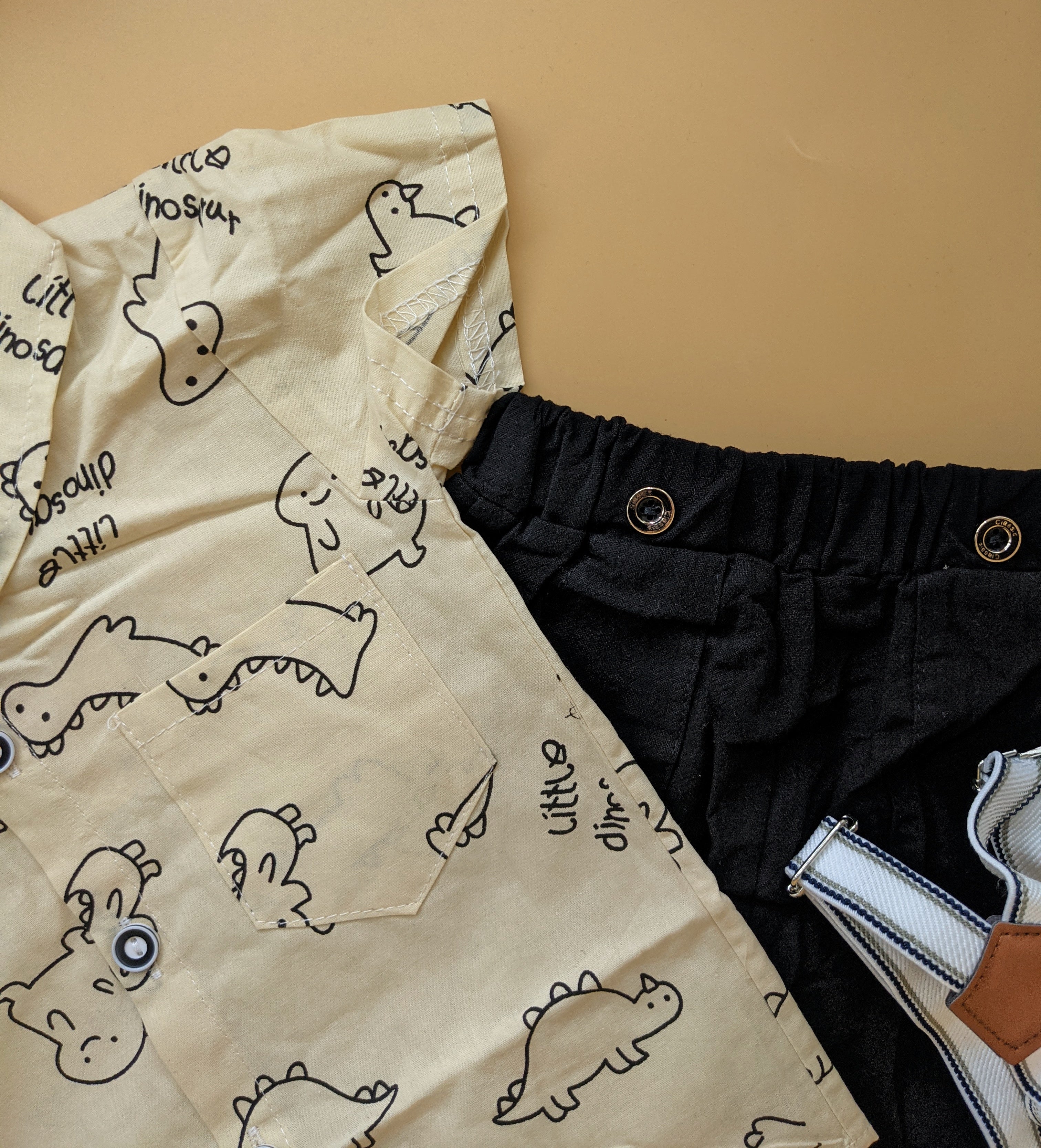 Baby Relaxed Fit Co-Ord Set - Little Dinosaur - Image 5