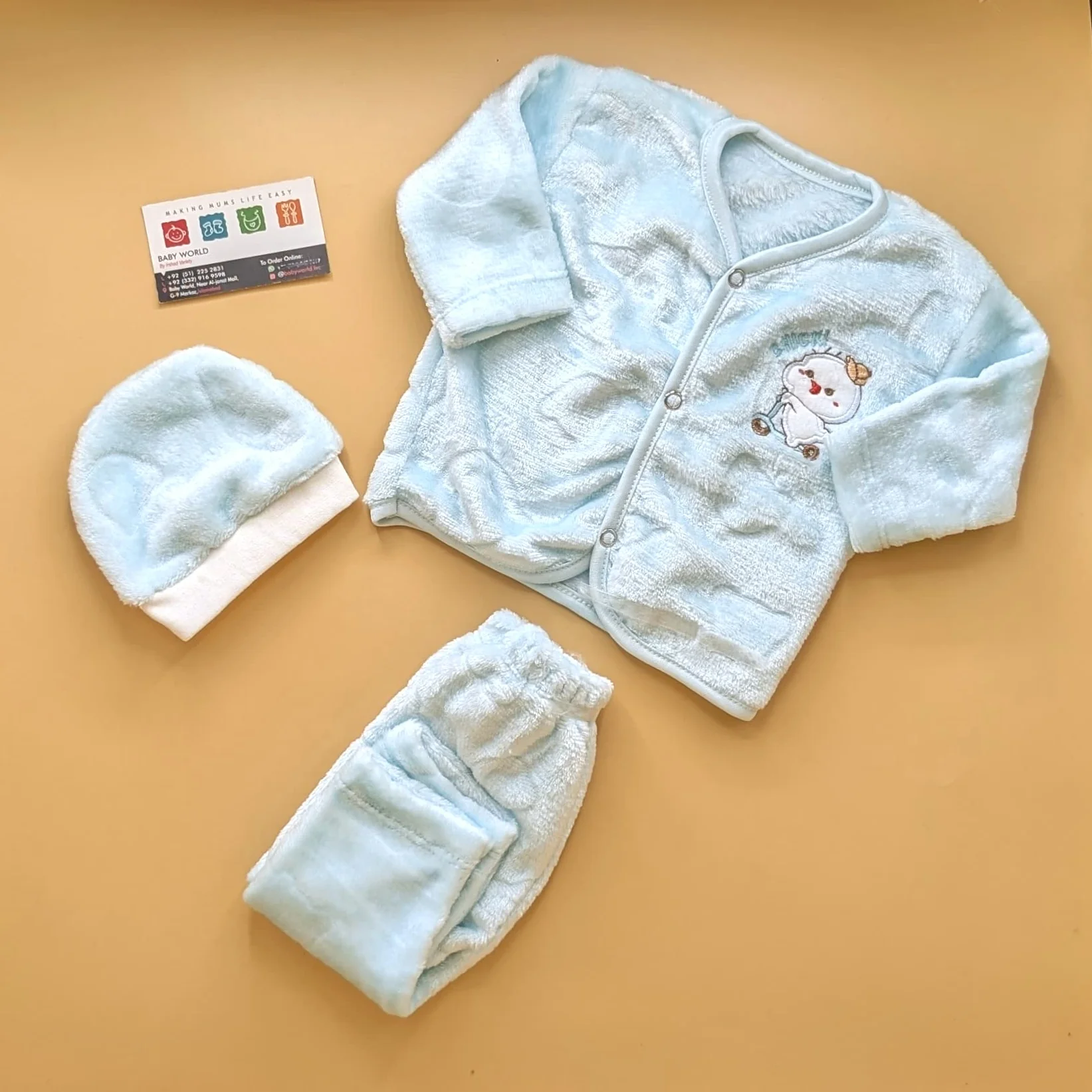 Baby Suit with Cap - Winter - Image 4