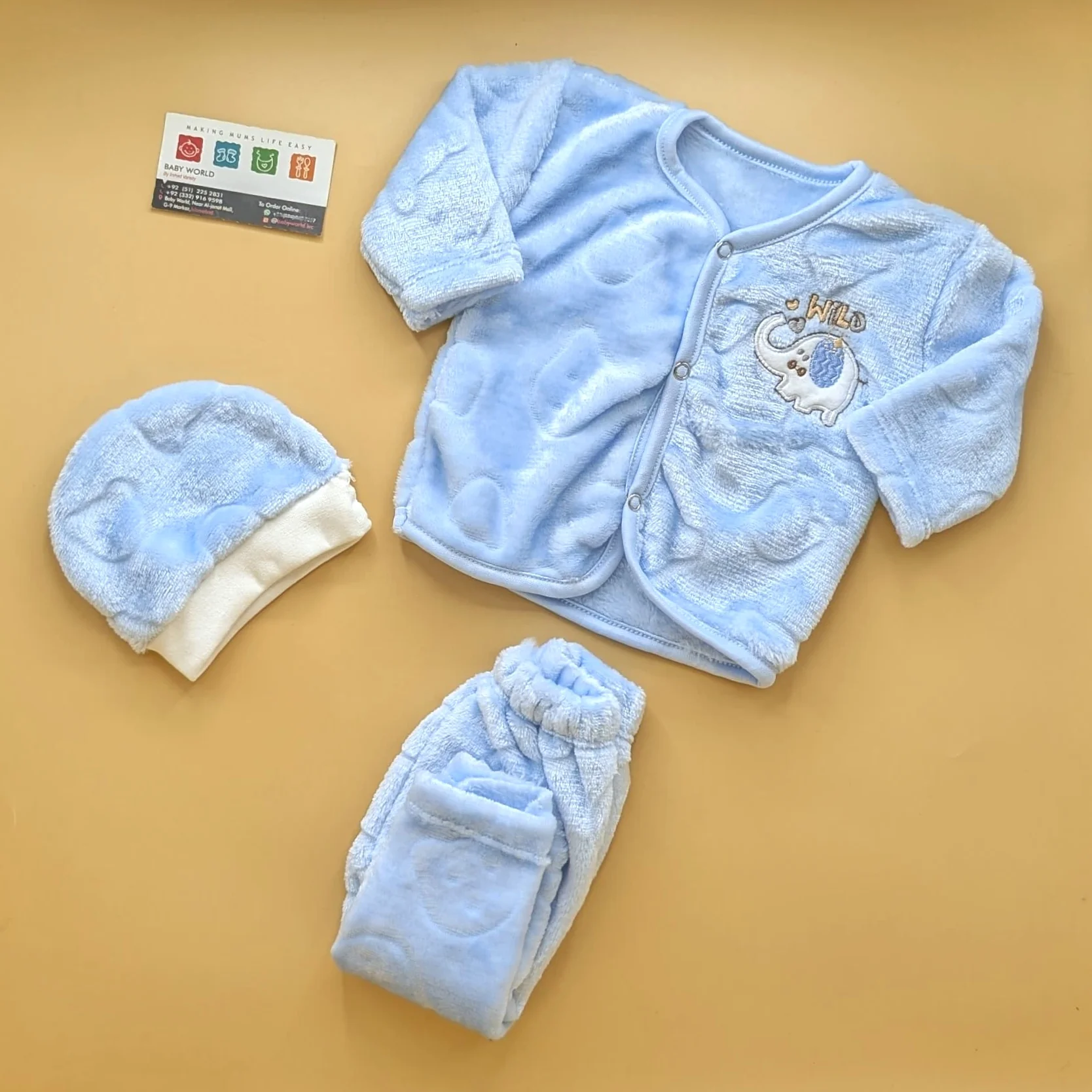 Baby Suit with Cap - Winter - Image 5