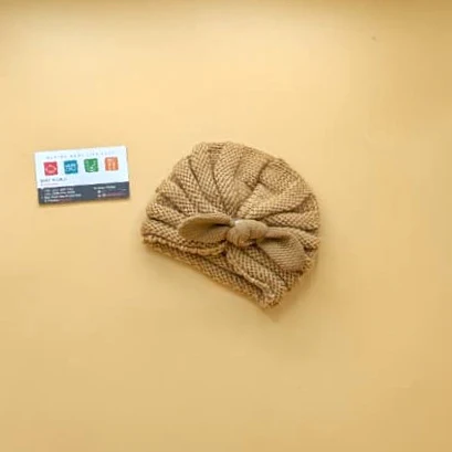 Baby Wool Cap - Bow - Winter - Image 12