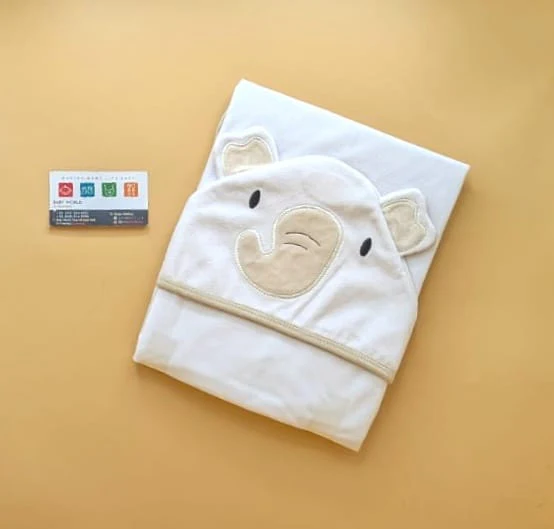 Hooded Wrapping Sheet/Blanket - Winter - Elephant 🐘 - Image 4