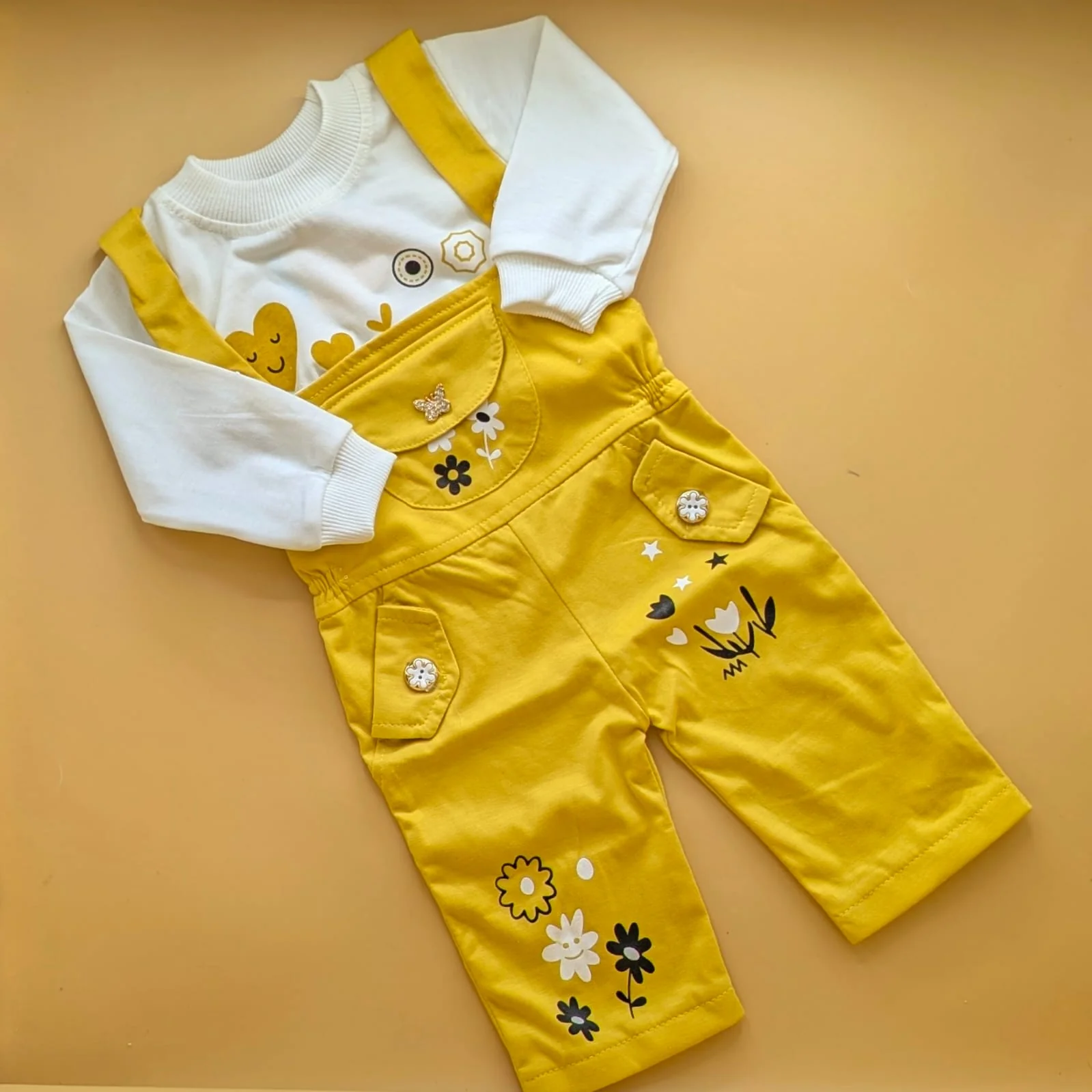 Jumpsuit/Romper - Floral/Hearts - Image 7