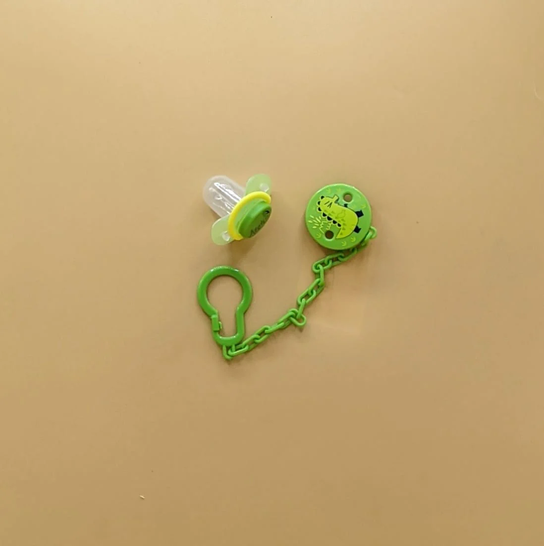 Pacifier with Chain - Circle - Image 4