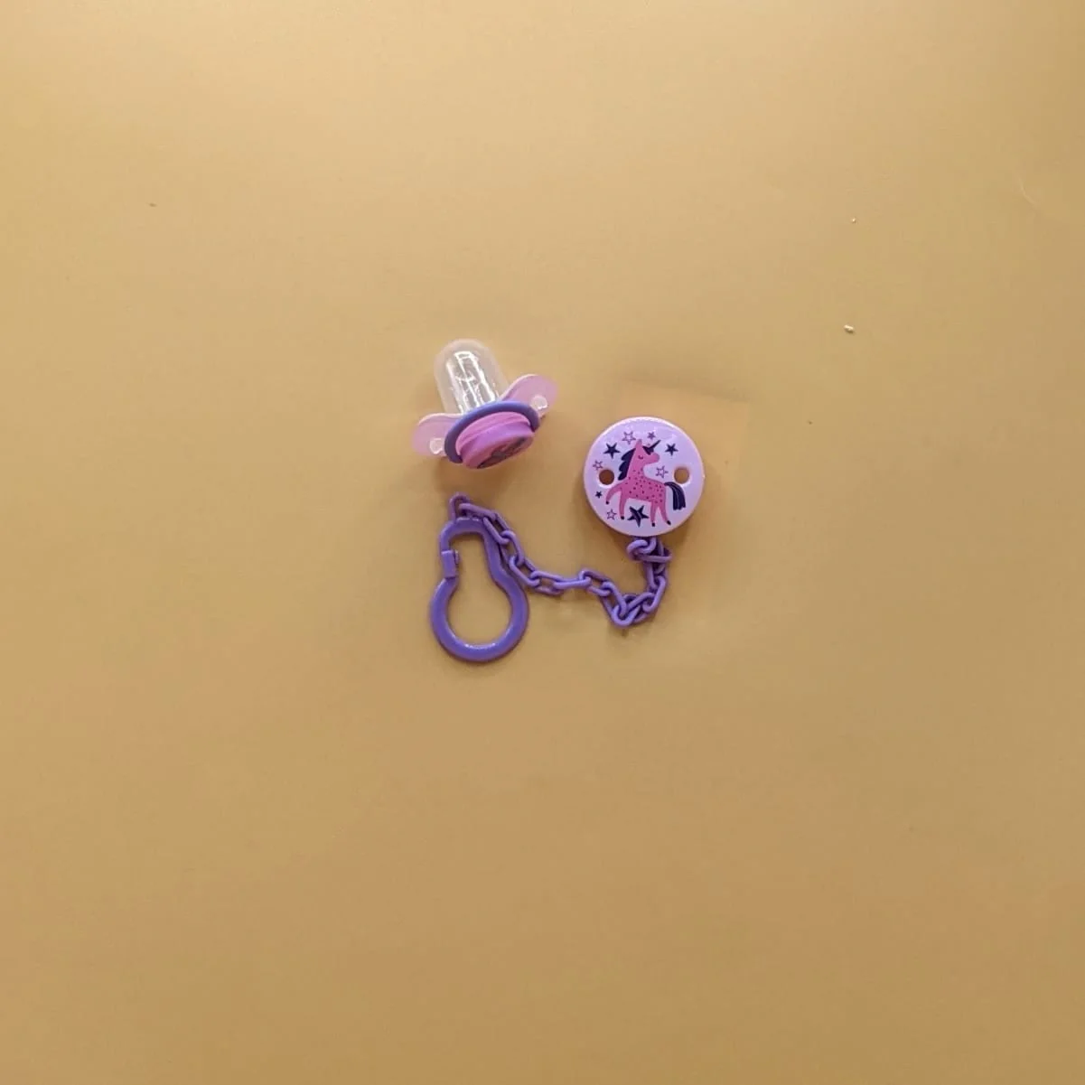 Pacifier with Chain - Circle - Image 5