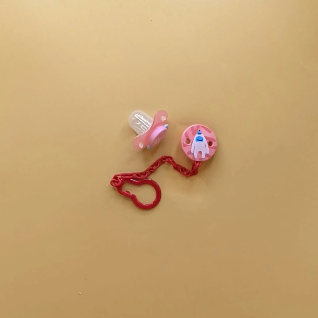 Pacifier with Chain - Circle - Image 6