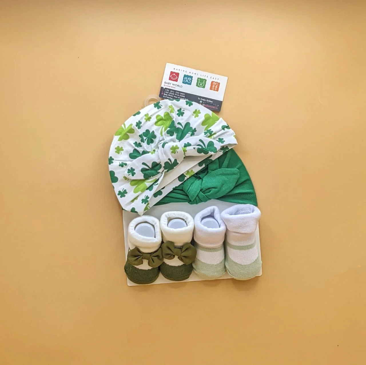 Pack of 2 Caps & 2 Booties - Image 10