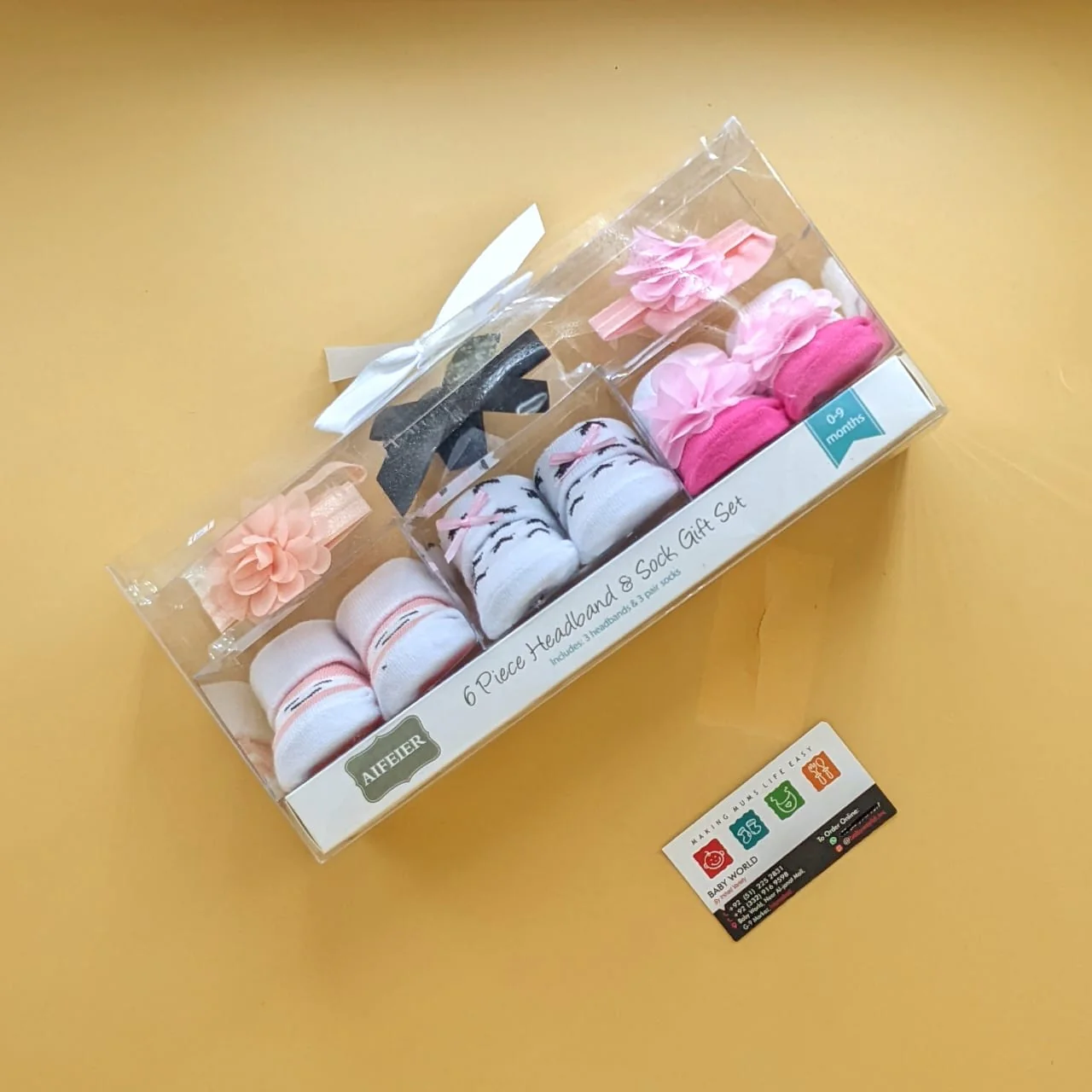 Pack of 3 Booties & Headbands Set - Image 4