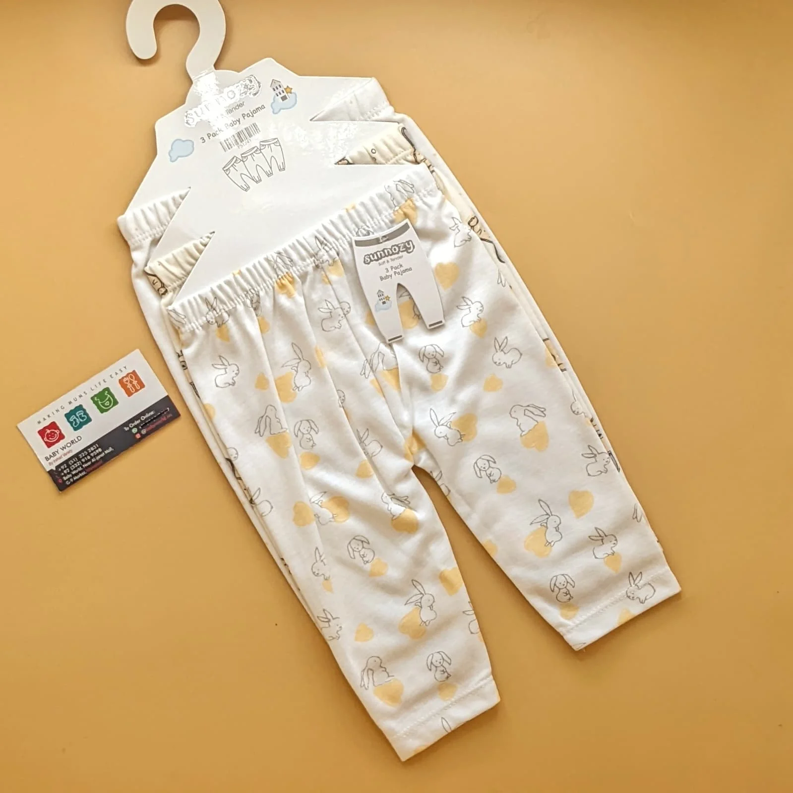 Pack of 3 Pajamas - Rabbit ๐ - Image 5