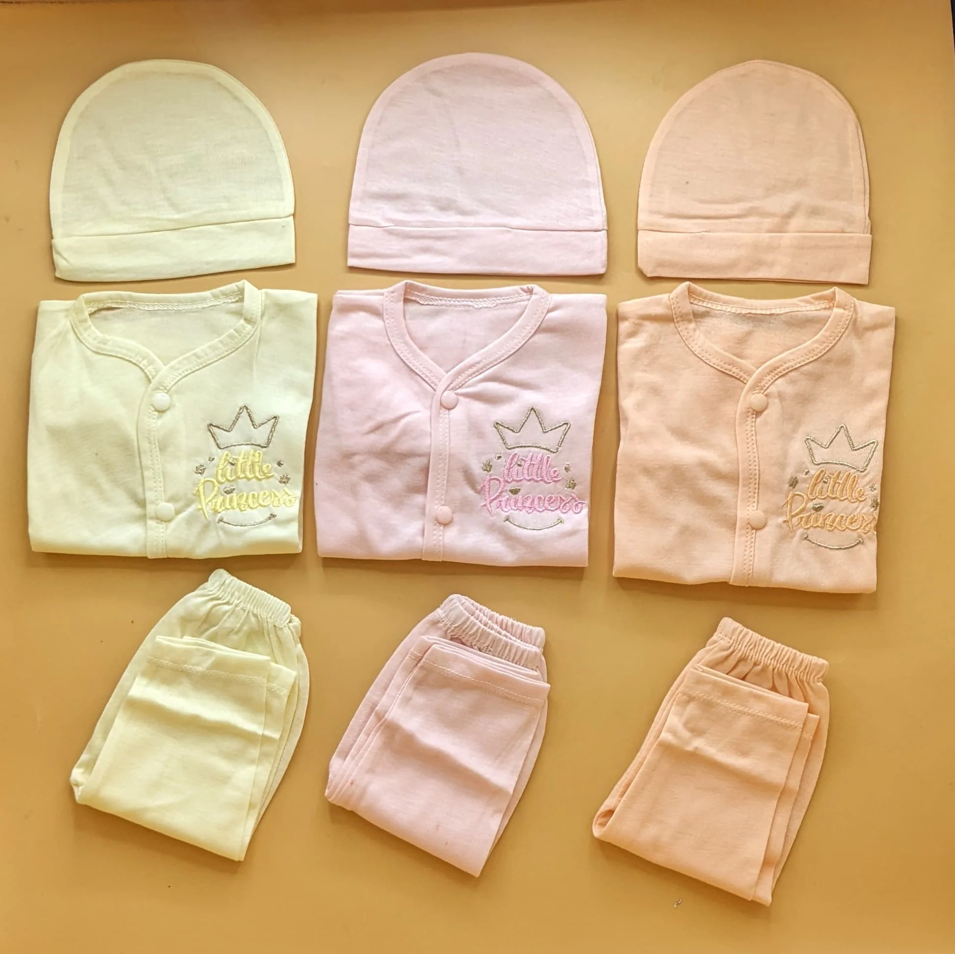 Pack of 3 Suits with Cap - Little Prince/Princess - Image 4