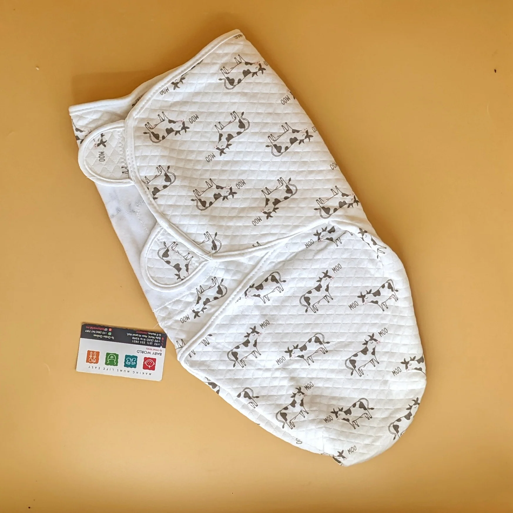 Baby Quilted Swaddle Wrap - Winter - Image 29