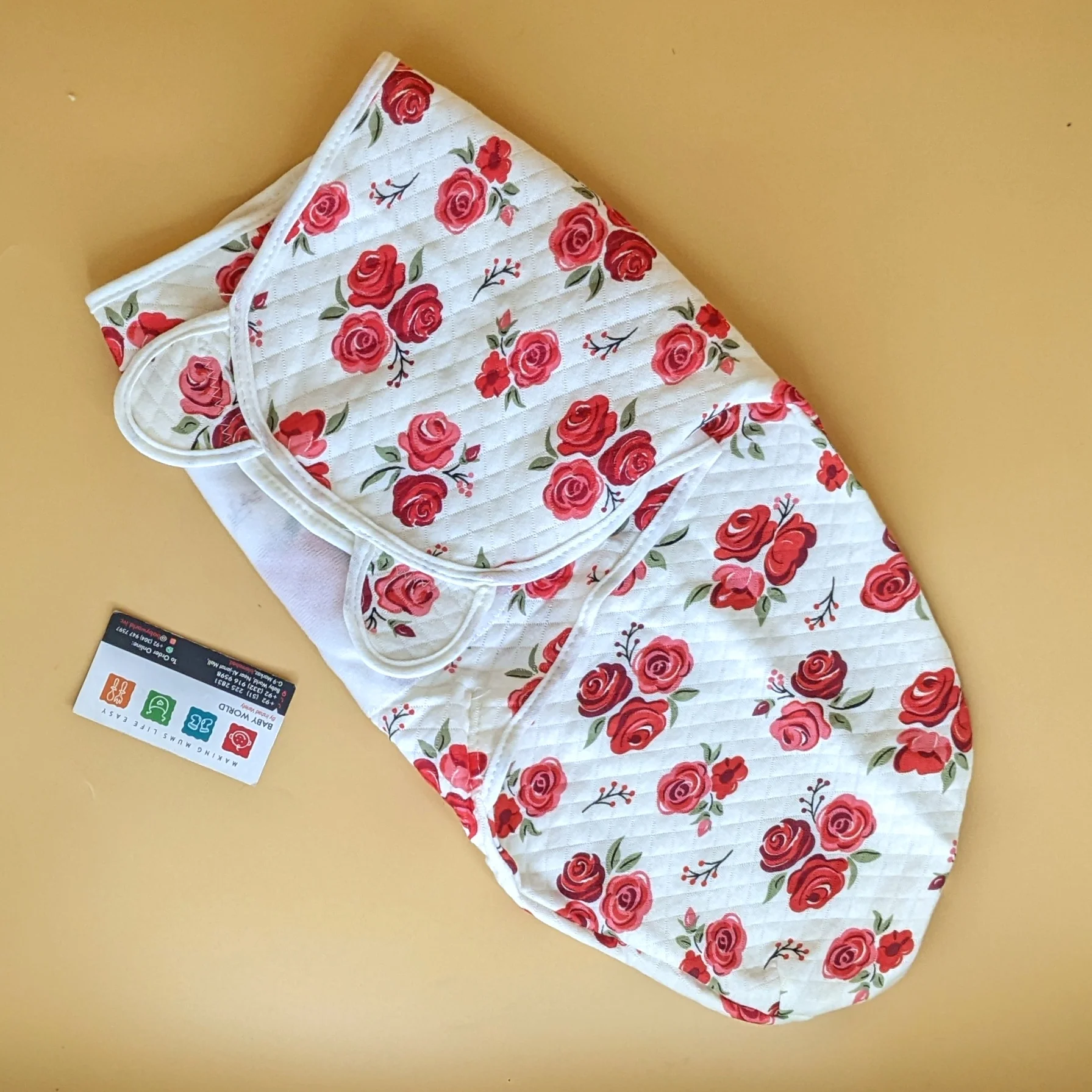 Baby Quilted Swaddle Wrap - Winter - Image 36