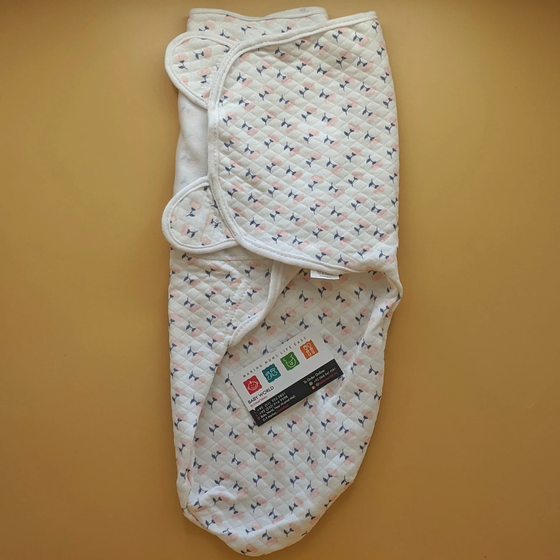 Baby Quilted Swaddle Wrap - Winter - Image 5