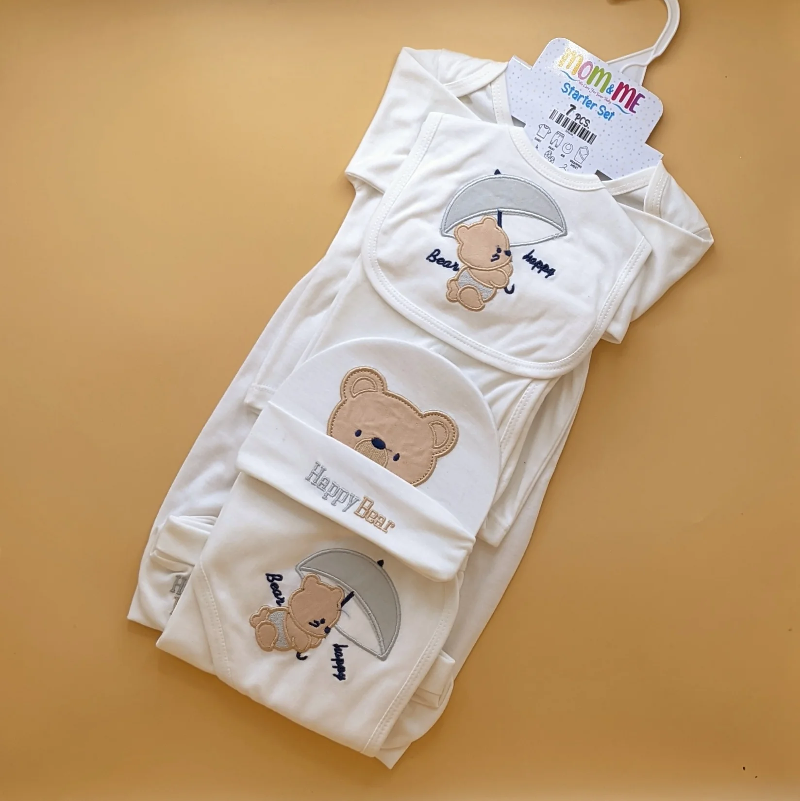 Starter Set - 7 Piece - Happy Bear 🐻