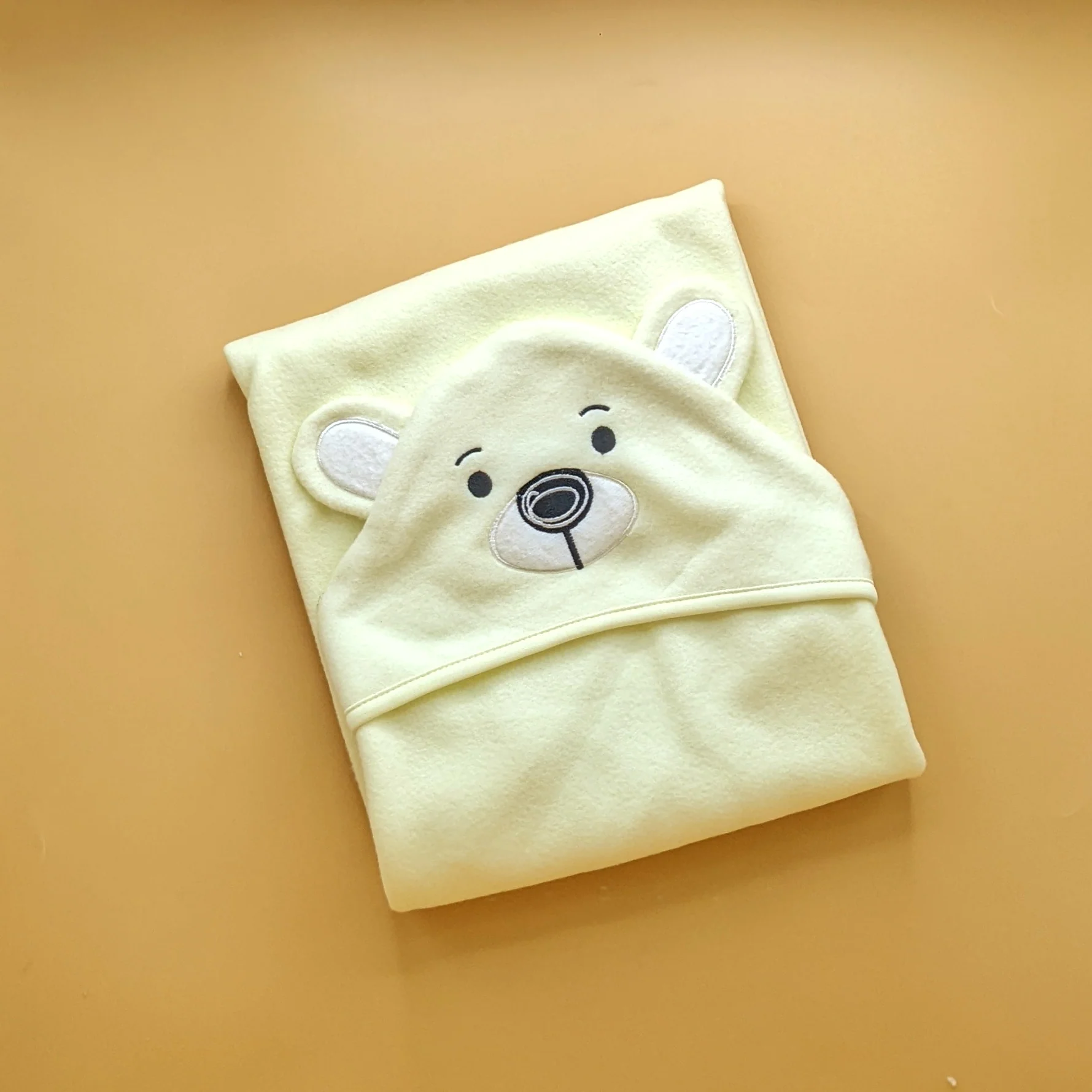 Hooded Wrapping Sheet/Blanket - Winter - Bear ๐ป - Image 12
