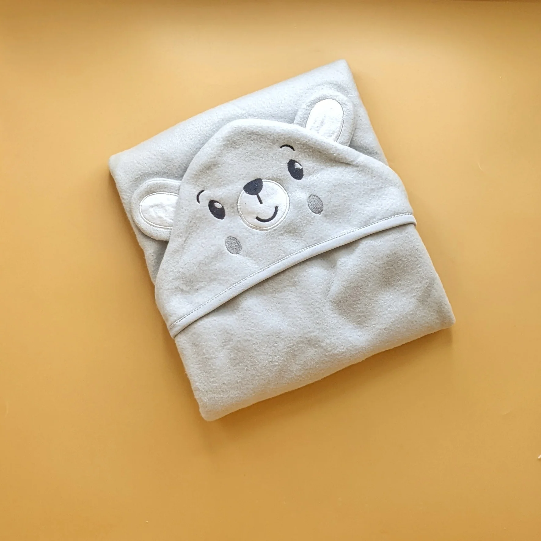 Hooded Wrapping Sheet/Blanket - Winter - Bear ๐ป - Image 7